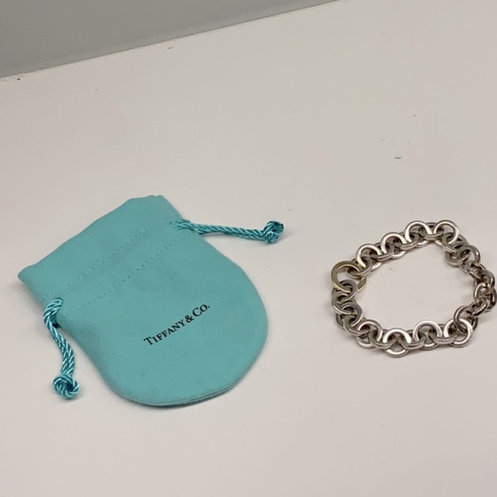 Tiffany Silver & Gold link bracelet